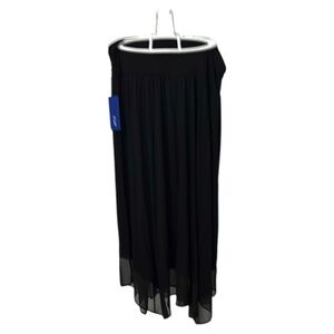 Apt. 9 Black High-Low A-Line Midi-Maxi Skirt Size:XXL NWT